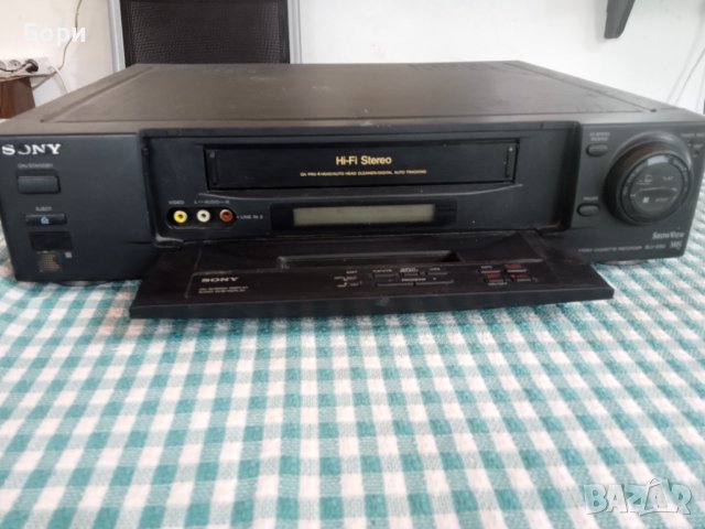 SONY HI-FI Stereo SLV-E80VP записващо видео, снимка 2 - Плейъри, домашно кино, прожектори - 41829186