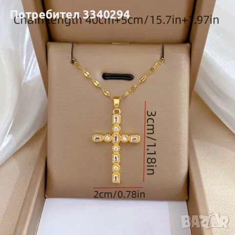 Колиета от медицинска стомана, снимка 12 - Колиета, медальони, синджири - 46750352