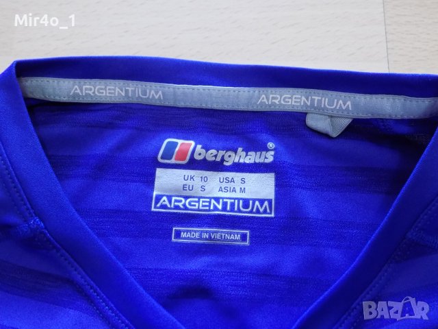 тениска berghaus потник блуза оригинал спорт дамска планина туризъм S, снимка 5 - Тениски - 40216550