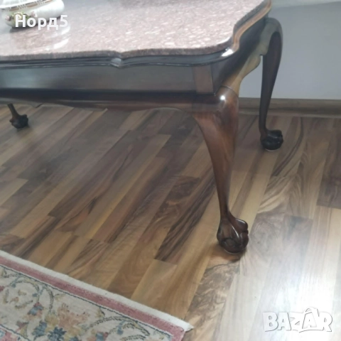 Датска барокова маса, снимка 2 - Маси - 52410445