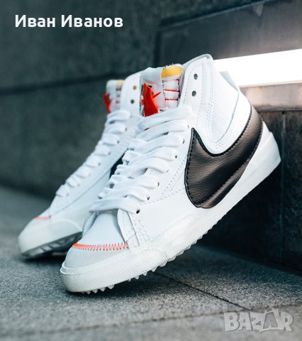 Оригинални маратонки  NIKE BLAZER MID '77 JUMBO  номер 48-48,5, снимка 4 - Маратонки - 41102804