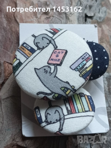 Авторски лот брошки"Котета"