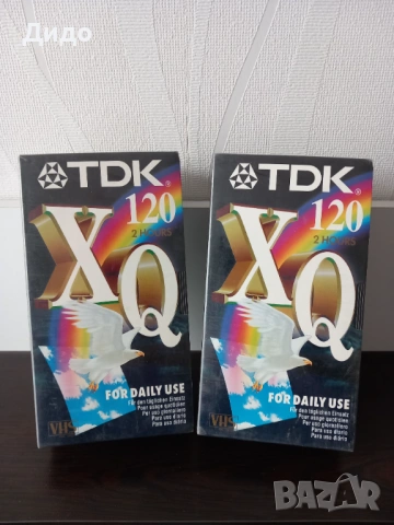 VHS Видеокасети TDK XQ-120
