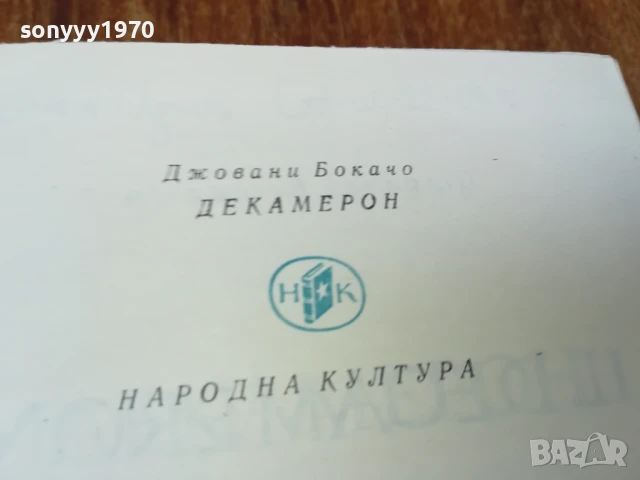 ДЕКАМЕРОН 1707251717LCHERY, снимка 10 - Художествена литература - 51053924