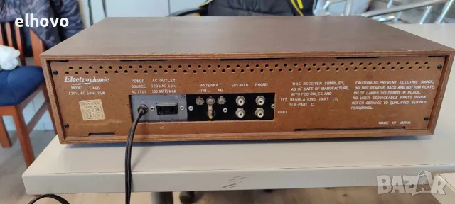 Ресивър Electrophonic T-460, снимка 5 - Ресийвъри, усилватели, смесителни пултове - 48315949