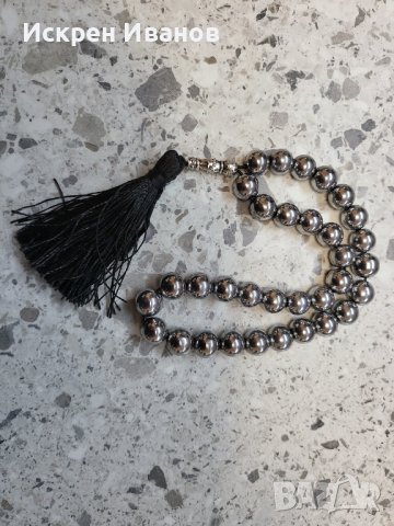 Броеница Хематит, снимка 5 - Други ценни предмети - 39448125