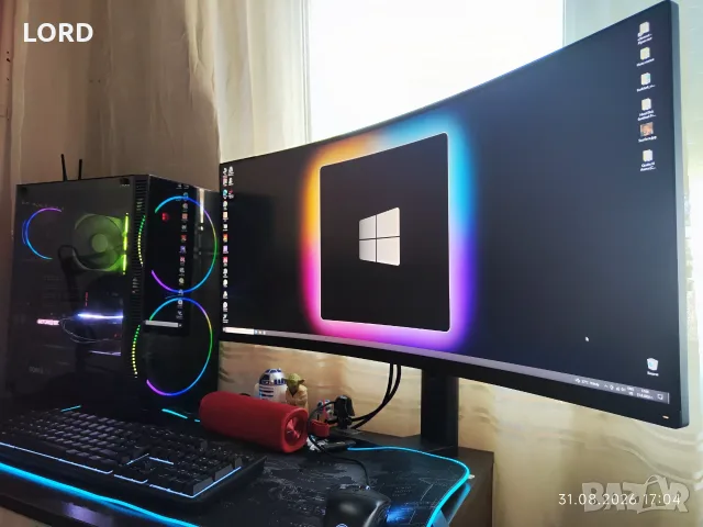 Монитор XIAOMI Mi Curved Gaming Monitor 34", снимка 7 - Монитори - 55890061