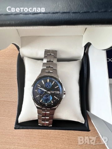 Часовник Casio Oceanus OCW-S5000E-1AJF Slim, снимка 6 - Мъжки - 55767182
