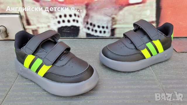 Английски детски оригинални  кец/маратонки Adidas, снимка 3 - Детски маратонки - 52377246