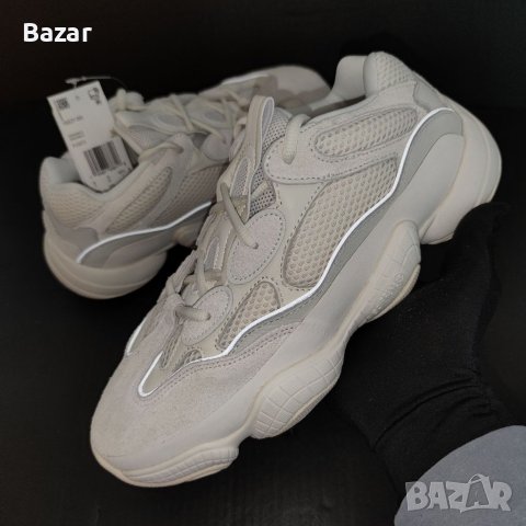 Adidas Yeezy 500 Elephant Bone Stone White Нови Оригинални Мъжки Обувки Маратонки Размер 43 2/3 27.5, снимка 8 - Спортни обувки - 40513460