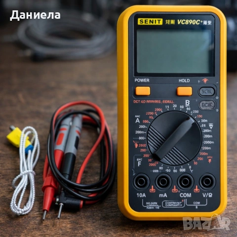 Цифров мултицет - за професионална и домашна употреба DT-890D и VC890 C+, снимка 3 - Друга електроника - 53783606