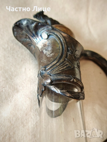 Изключително Рядко Немско Шише Алкохол KAYSER от 19 век, снимка 4 - Антикварни и старинни предмети - 53636293