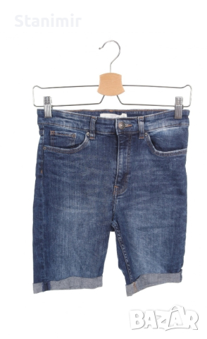 Дънкови къси панталони.Талия 75см