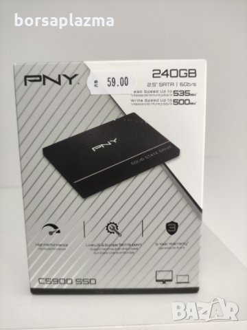Хард диск за настолен компютър SSD PNY CS 900 240GB