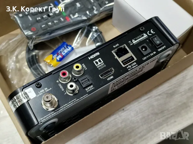 A1 Kaon 1001 / пълен комплект, снимка 3 - Приемници и антени - 56122281