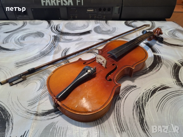 Детска цигулка Кремона, снимка 2 - Струнни инструменти - 52938163