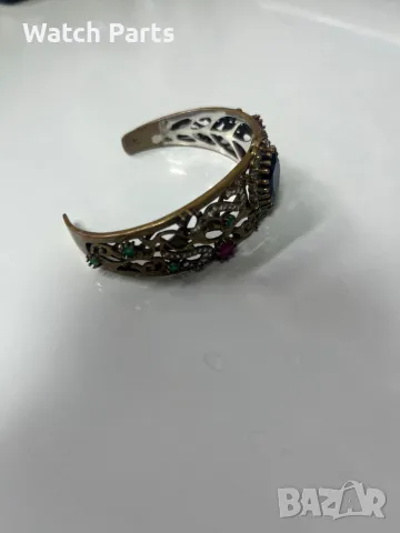 Ориенталска гривна със сребро и месинг, снимка 15 - Други - 48727080