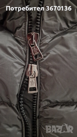 Moncler дълъг елек с качулка, снимка 6 - Елеци - 52949454