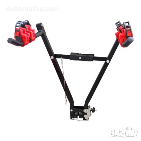 Багажник за велосипед Automat, Двоен, Черен, снимка 6 - Аксесоари за велосипеди - 40646176