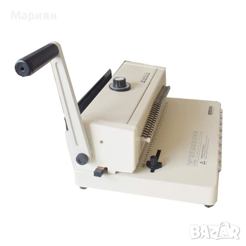 Професионална  подвързваща машина с метални спирали Sonto W200 перфорира до 20 листа, снимка 3 - Други машини и части - 51291642