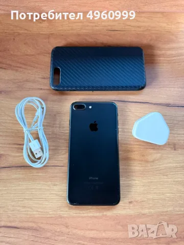 iPhone 7 Plus 32GB Black + Зарядно + Калъф, снимка 2 - Apple iPhone - 56239600