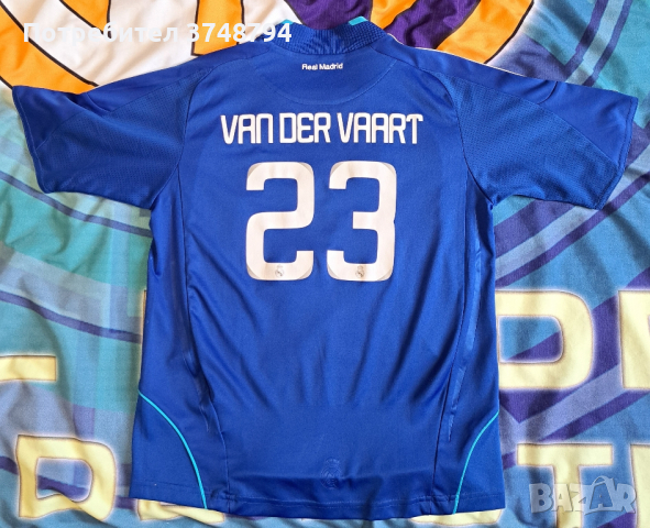 Тениска на Реал Мадрид на Рафаел ван дер Ваарт, снимка 2 - Футбол - 44763798
