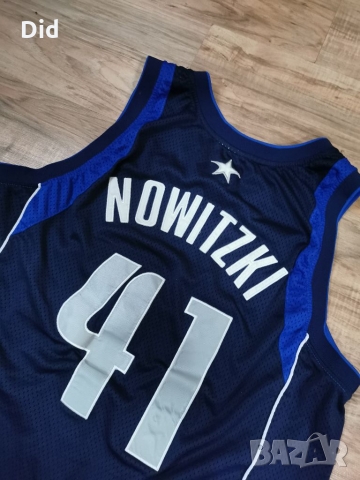 Champion Dallas Mavericks Dirk Nowitzki NBA, снимка 6 - Спортни дрехи, екипи - 36039758