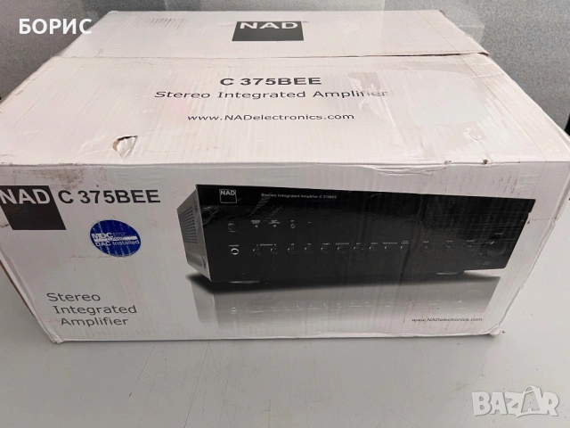 Интегриран усилвател NAD C 375 BEE (+ВСИЧКИ ЕКСТРИ), снимка 11 - Ресийвъри, усилватели, смесителни пултове - 53121608