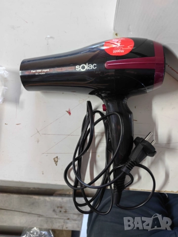 Сешоар Solac Fast, 2200 Légere – ултра лек и мощен, снимка 2 - Сешоари - 51895980