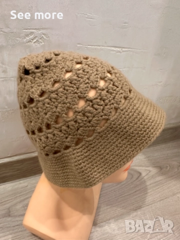 Michael Kors 100% кашмир шапка, снимка 7 - Шапки - 52182722