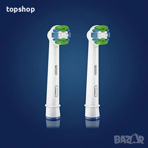 Чисто нови запечатани 2бр. резервни четки за зъби, Oral B Precision Clean, CleanMaximiser EB20RB
