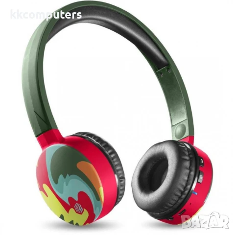 Music Sound Waves Bluetooth слушалки