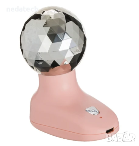 Мини масажор за тяло с USB, Ø5 см., снимка 2 - Масажори - 51186826