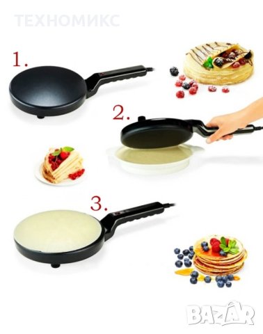 Електрически тиган за палачинки , снимка 7 - Съдове за готвене - 41948725