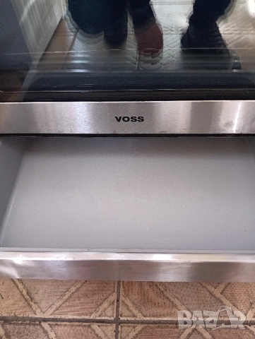 Иноксова свободно стояща печка с керамичен плот Voss с две години гаранция!, снимка 3 - Печки, фурни - 52534014