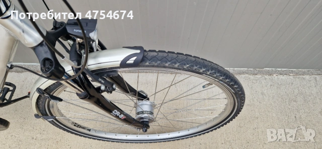 Дамски алуминиев велосипед Winora колело 28", снимка 7 - Велосипеди - 53707674