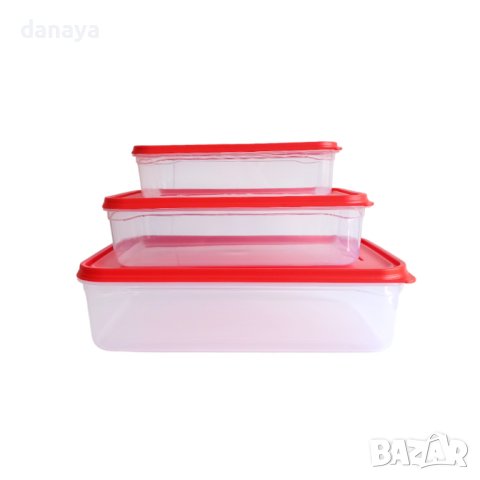 3780 Комплект кутии за храна Frigo Top Set, 3 броя, снимка 9 - Кутии за храна - 41225453