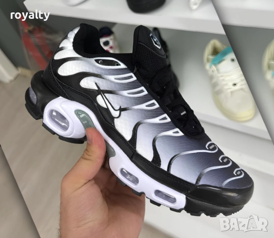 Nike Air Max TN Цвят Черно и Сиво мъжки маратонки 