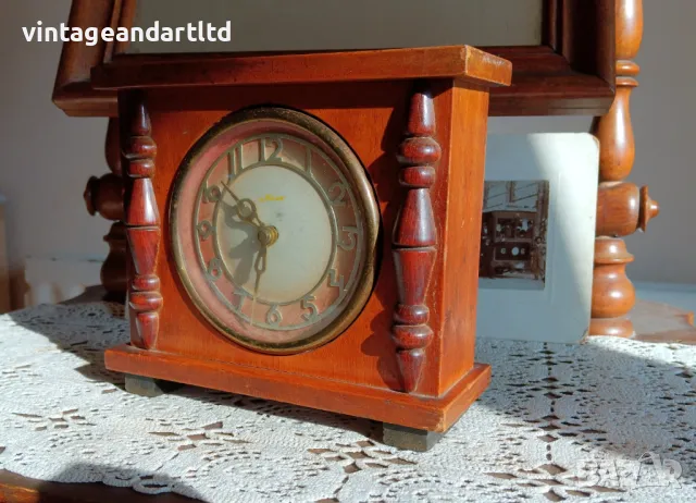 Каминен часовник Маяк, работи, снимка 4 - Антикварни и старинни предмети - 47464661