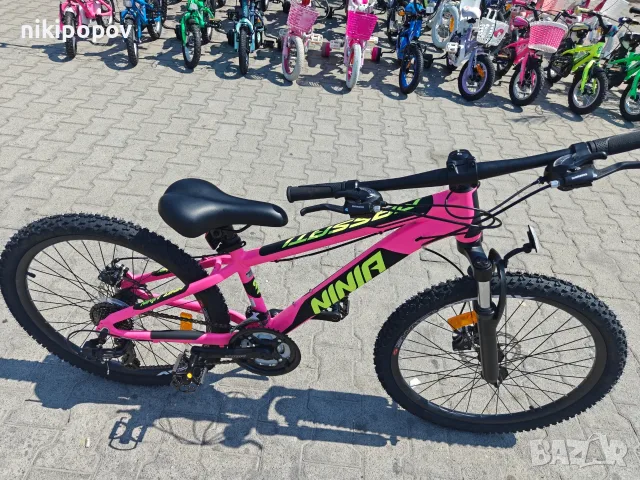 Промо велосипед 24" Passati NINJA розово ново, снимка 3 - Велосипеди - 56254169