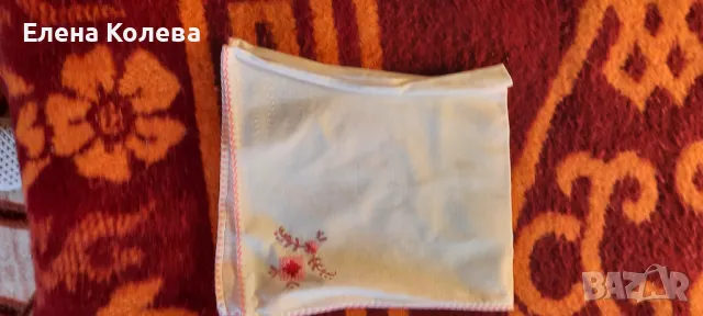 Бели и бежови карета, снимка 3 - Покривки за маси - 49064382