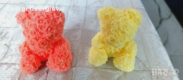 Цветя изработени с глицеринов ароматен сапун универсален магазин 29 етаж 1 Стара Загора Център 