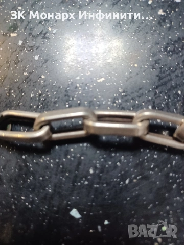 Сребърен Ланец, снимка 2 - Колиета, медальони, синджири - 53014016