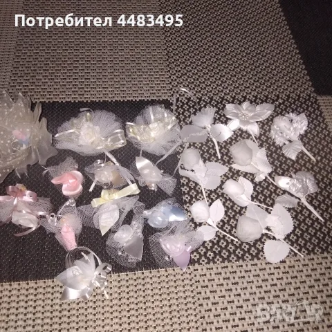 Сватбени украшения, снимка 3 - Сватбени аксесоари - 55981364