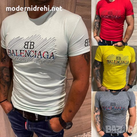 Мъжка спортна блуза Balenciaga код 27, снимка 1 - Тениски - 39581798