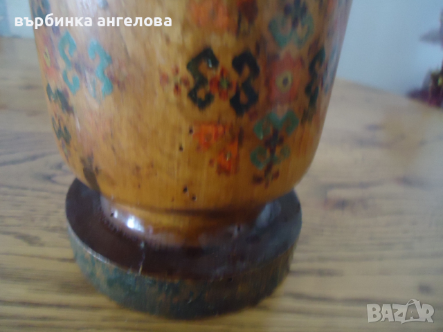 Стар дървен съд , снимка 7 - Антикварни и старинни предмети - 36414233