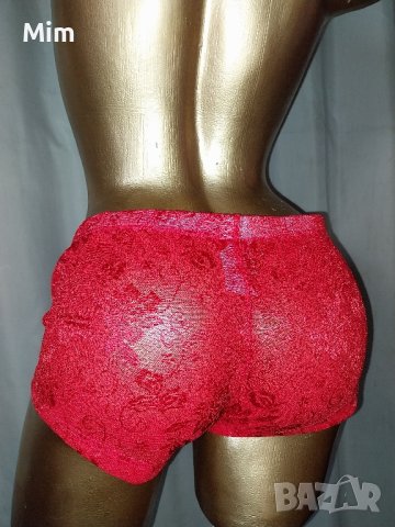 SHEIN XXL  Мъжки дантелени боксерки в различни  цветове , снимка 5 - Бельо - 41892719