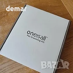 oneisall 3 в 1 комплект машинка за подстригване на котки, безшумна, акумулаторна, 2-скоростен тример, снимка 9 - За котки - 47503308