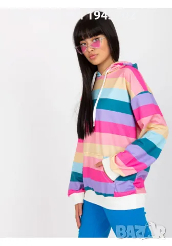 Цветен дамски суичър 8147.09