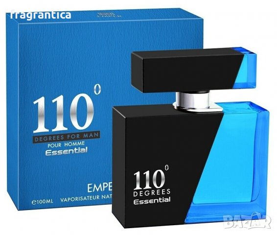 Emper 110 Degrees Essential EDT 100 мл тоалетна вода за мъже, снимка 1 - Мъжки парфюми - 39770241